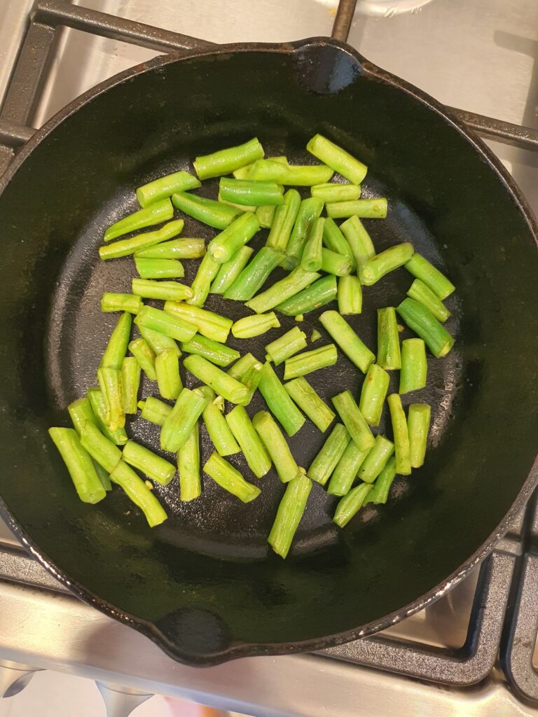 Sautéed green beans