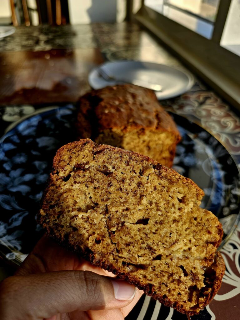 Banana bread loaf
